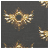 スチームパンク翼 ファブリック (クローズアップ)