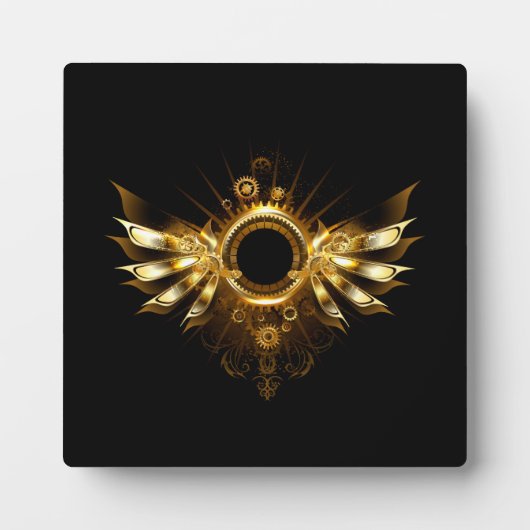 スチームパンク翼 フォトプラーク (正面)