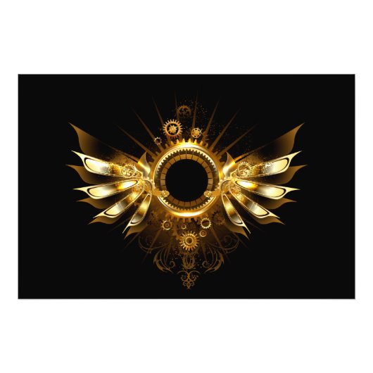 スチームパンク翼 フォトプリント            (正面)