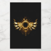 スチームパンク翼 フードラベル (シングルラベル)