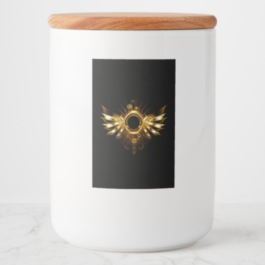 スチームパンク翼 フードラベル (正面)