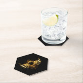 スチームパンク翼 ペーパーコースター (インサイチュ)