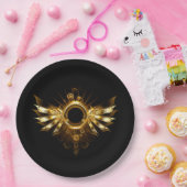 スチームパンク翼 ペーパープレート (パーティー)