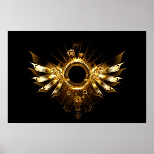 スチームパンク翼 ポスター (正面)