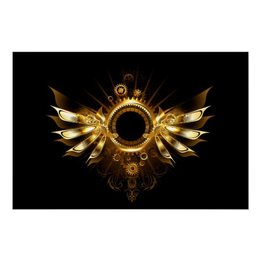 スチームパンク翼 ポスター (正面)