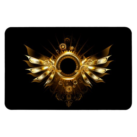 スチームパンク翼 マグネット (横)