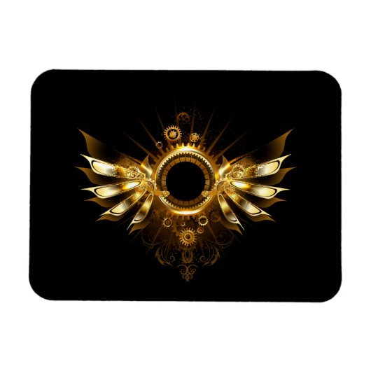 スチームパンク翼 マグネット (横)