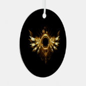 スチームパンク翼 メタルオーナメント (正面右)