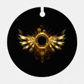 スチームパンク翼 メタルオーナメント (裏面)