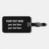 スチームパンク翼 ラゲッジタグ (裏面横)