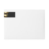 スチームパンク翼 ラップアラウンドラベル (正面)