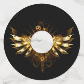 スチームパンク翼 ワイングラスタグ (裏面)