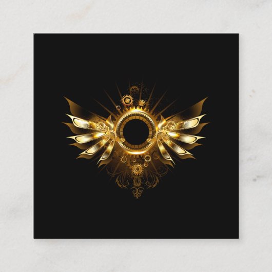 スチームパンク翼 割引カード (正面)