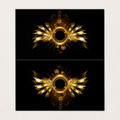 スチームパンク翼 名刺 (外部フラット)