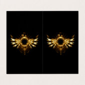 スチームパンク翼 名刺 (外部フラット)