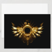 スチームパンク翼 招待状 (正面/裏面)