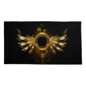 スチームパンク翼 枕カバー (裏面)