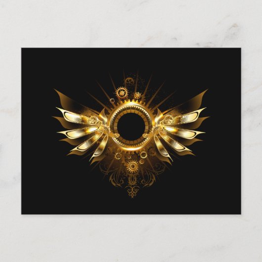 スチームパンク翼 案内ポストカード (正面)