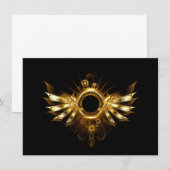 スチームパンク翼 案内状 (正面/裏面)