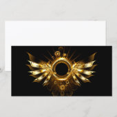 スチームパンク翼 案内状 (正面/裏面)