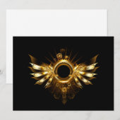 スチームパンク翼 案内状 (正面/裏面)