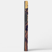 スチームパンク色グラデーショ素朴ン獅子 Case-Mate iPhoneケース (裏面 / 右)