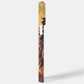 スチームパンク色グラデーショ素朴ン獅子 Case-Mate iPhoneケース (裏面 / 右)