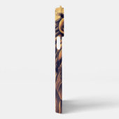 スチームパンク色グラデーショ素朴ン獅子 iPhoneケース (右側面)