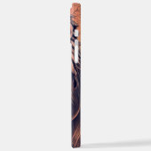 スチームパンク色グラデーショ素朴ン獅子 iPhoneケース (左側面)