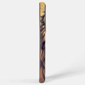 スチームパンク色グラデーショ素朴ン獅子 SAMSUNG GALAXYケース (右側面)