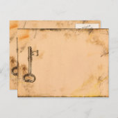 スチームパンク葉書 ポストカード (正面/裏面)