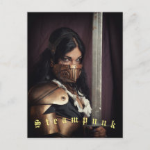 スチームパンク葉書