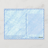 スチームパンク蝶はがき ポストカード (裏面)