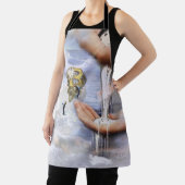 スチームパンク誕生日レターBオールオーバープリントTシャツ エプロン (インサイチュ)