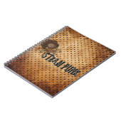 スチームパンク語コラージュ ノートブック (左側)