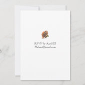 スチームパンク赤ちゃんシャワー 招待状 (裏面)