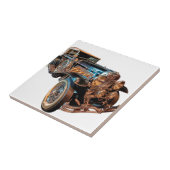 スチームパンク車 タイル (側面)