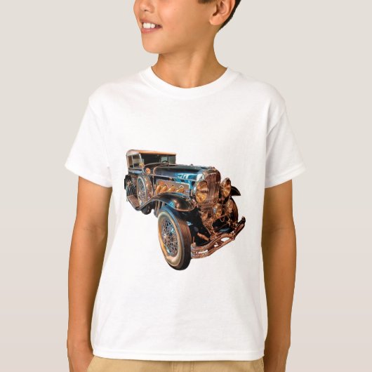 スチームパンク車 Tシャツ (正面)