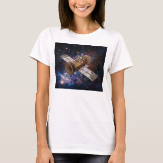 スチームパンク通信衛星 星空 Tシャツ