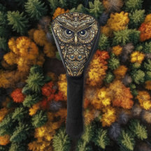 スチームパンク金属ギアとフクロウ