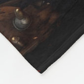 スチームパンク銅蒸気列車 フリースブランケット (角)