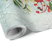 スチームパンク雪だるま及びスチームパンク雪姫 ラッピングペーパー (ロールコーナー)