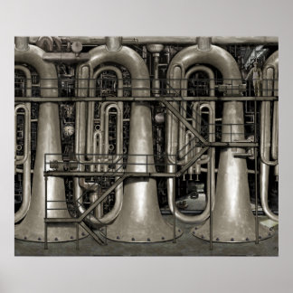 スチームパンク音楽工場 ポスター