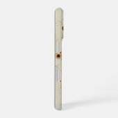 スチームパンク風の天体デザイン iPhone 16ケース (右側面)
