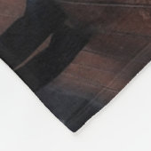 スチームパンク駅 フリースブランケット (角)