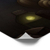 スチームパンク骨格 ポスター (角)