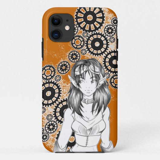 スチームパンク エルフ - iPhone5 カバー (裏面)