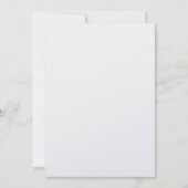 スチームパンク キャンドル ウェディング 招待状 (正面)