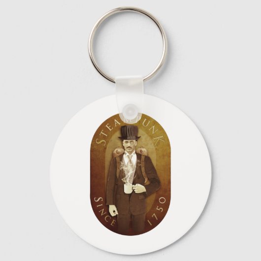 スチームパンク キーホルダー (正面)