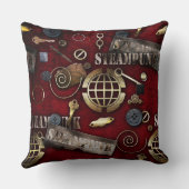 スチームパンク クッション (裏面)